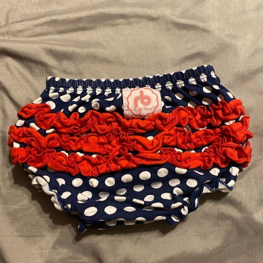 Ruffle Buns Firework One Size Diaper Cover